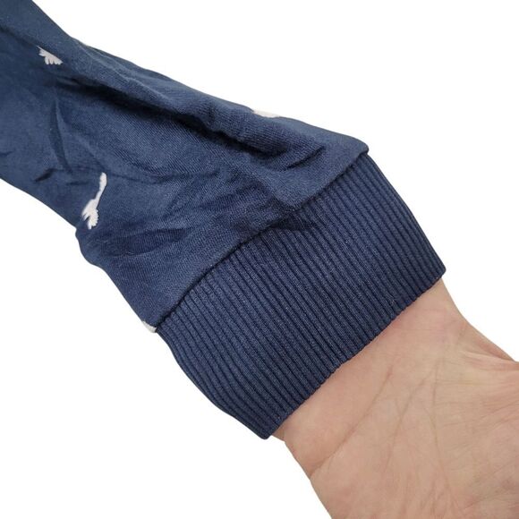 2/$20 Denim & Flower Ricky Singh Crewneck Navy Blue Sweatshirt Top Size: Small - Picture 7 of 9